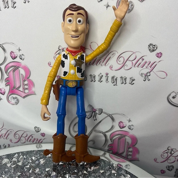 Disney Andy doll moveable  plastic Toy Story cowboy ANDY c🤠Pixar rare action - Picture 1 of 6